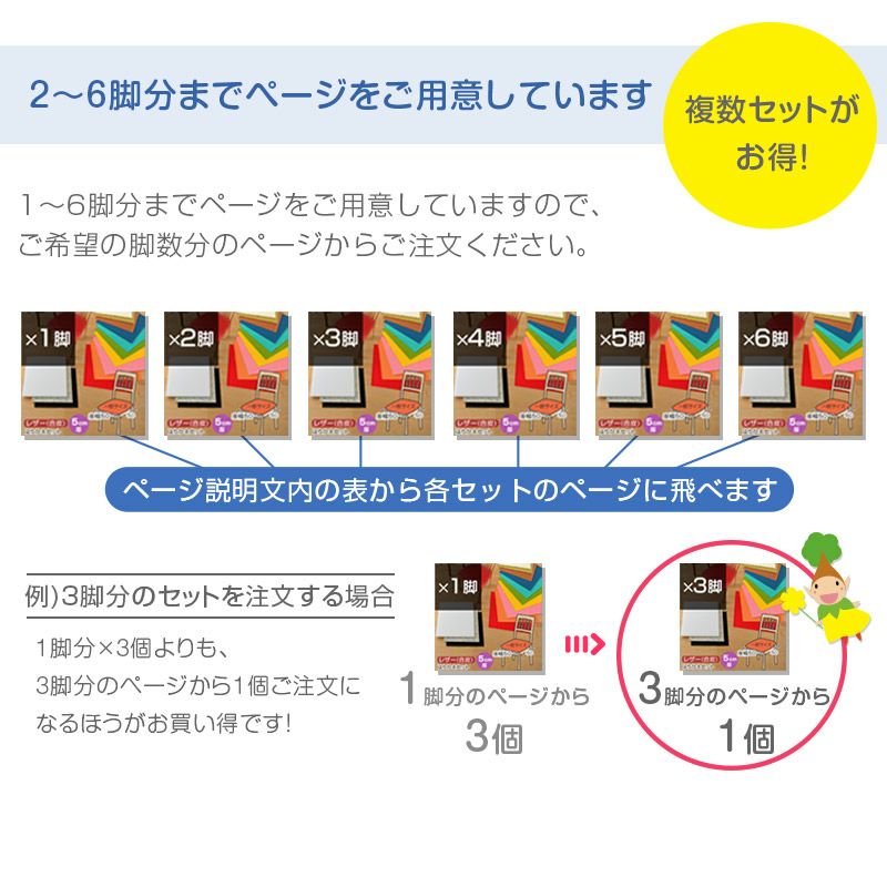 椅子の張替えセット