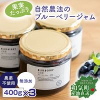 農薬を使わないブルーベリージャム