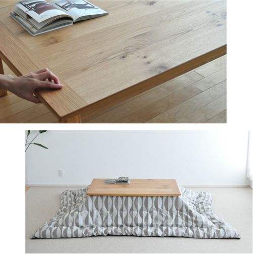 SKB KT120 ST　コタツ　ナチュラル　センターテーブル　継脚 SKB KT120 ST コタツ ナチュラル センターテーブル 継脚 こたつ