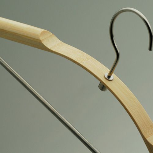 TEORI竹のハンガーBOWナチュラルオイル仕上げ木製竹製天然木国産日本製