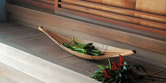 TEORI竹のトレイHULLナチュラル木製竹製小物入れオイル仕上げオブジェ国産日本製