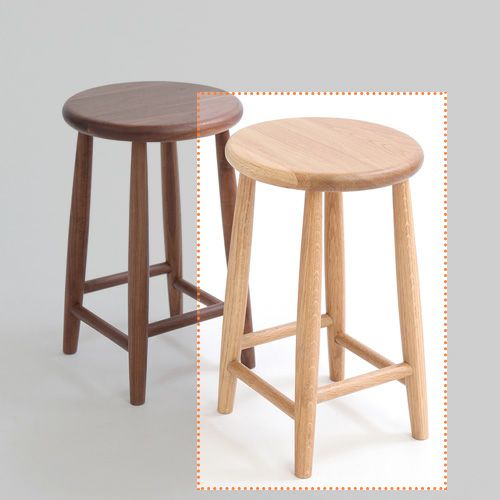 Latree ラトレ カウンタースツール ウォルナット 高さ65cm